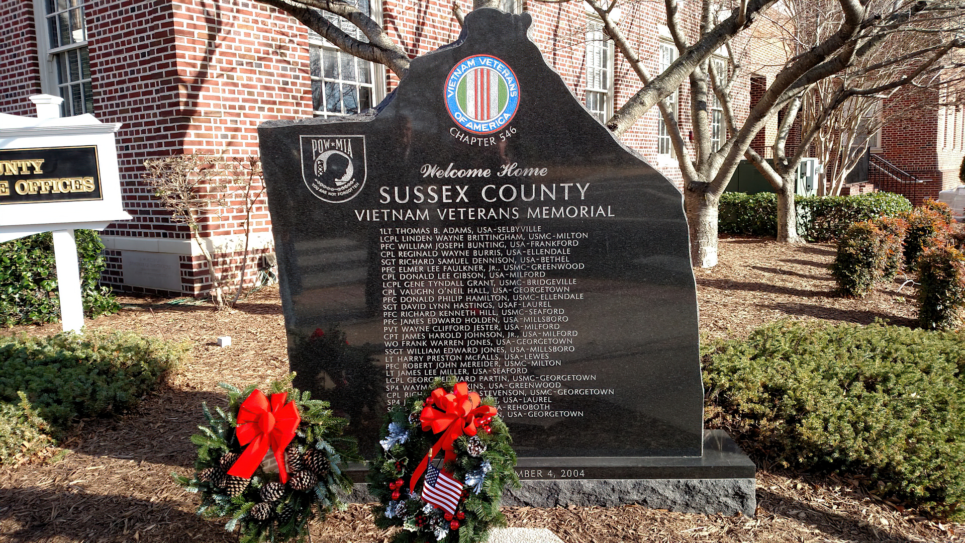 Sussex County Vietnam Memorial